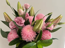 Load image into Gallery viewer, Bella-pretty bouquet .Fresh focal blooms in pinks or your choice